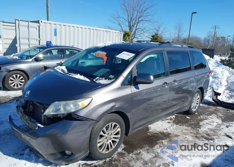 2011 Toyota Sienna Xle V6 from USA, damaged, VIN 5TDYK3DC1BS083361
